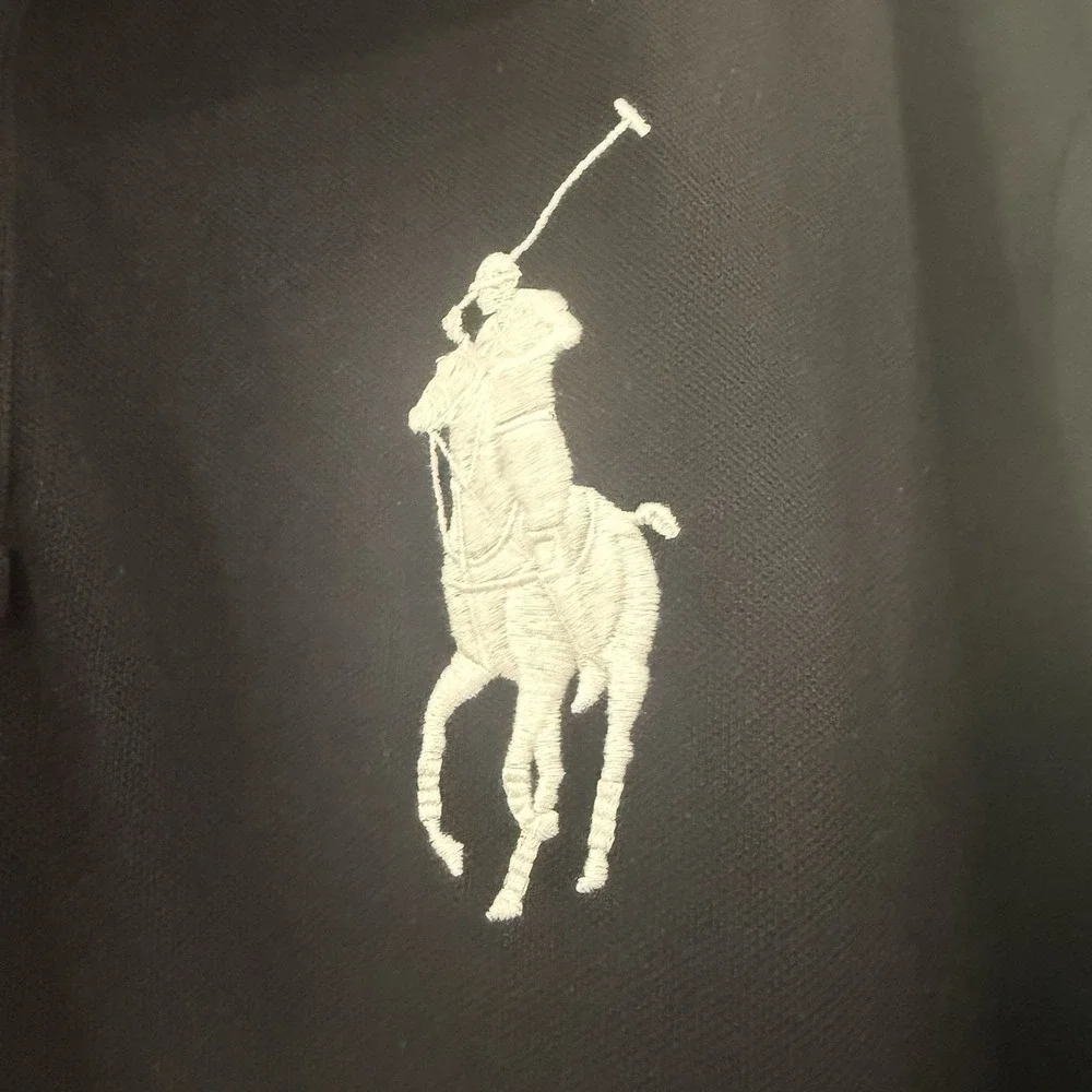 Polo Ralph Lauren Black 2XLT Big Pony 1 Short Sleeve Shirt New Tags Old Money